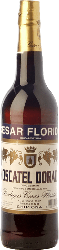 Free Shipping | Sweet wine César Florido Moscatel Dorado I.G.P. Vino de la Tierra de Cádiz Andalusia Spain Muscat 75 cl