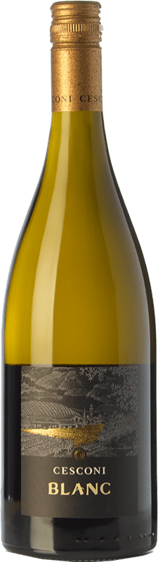 Free Shipping | White wine Cesconi Blanc I.G.T. Vigneti delle Dolomiti Trentino Italy Sauvignon Organic 75 cl
