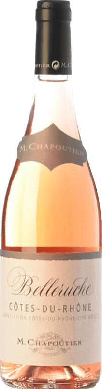11,95 € | Vino rosado Michel Chapoutier Belleruche Rosé Joven I.G.P. Vin de Pays Rhône Rhône Francia Syrah, Garnacha, Cinsault 75 cl