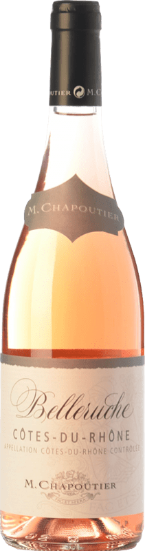 13,95 € | Rosé Wine Michel Chapoutier Belleruche Rosé Young I.G.P. Vin de Pays Rhône Rhône France Syrah — Shiraz, Garnacha — Grenache, Cinsault 75 cl