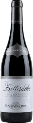 Michel Chapoutier Belleruche Rouge Côtes du Rhône 高齢者 75 cl