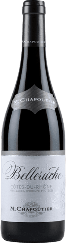 19,95 € Envio grátis | Vinho tinto Michel Chapoutier Belleruche Rouge Crianza A.O.C. Côtes du Rhône