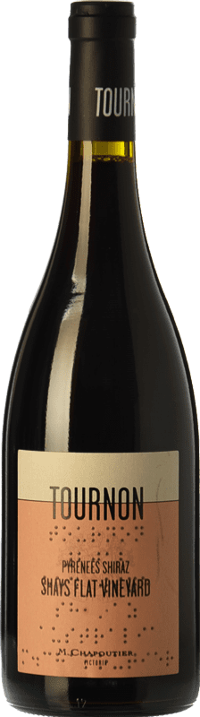 39,95 € | Red wine Chapoutier Domaine Tournon Shays Flat Crianza I.G. Pyrenees Pyrenees Australia Syrah Bottle 75 cl