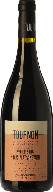 Бесплатная доставка | Красное вино Domaine Tournon Shays Flat Crianza — Крианса I.G. Pyrenees Пиренеи Австралия Syrah — Сира 75 cl