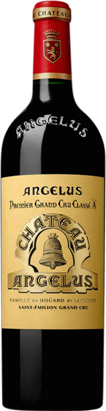 Spedizione Gratuita | Vino rosso Château Angélus Riserva A.O.C. Saint-Émilion Grand Cru bordò Francia Merlot, Cabernet Franc 75 cl