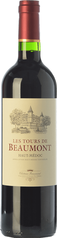 11,95 € 免费送货 | 红酒 Château Beaumont Les Tours de Beaumont 岁 A.O.C. Haut-Médoc