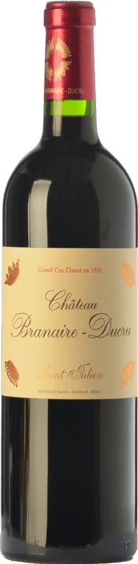 57,95 € | Red wine Château Branaire Ducru Reserva A.O.C. Saint-Julien Bordeaux France Merlot, Cabernet Sauvignon, Cabernet Franc, Petit Verdot Bottle 75 cl