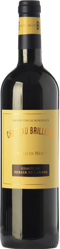 19,95 € | Red wine Château Brillette A.O.C. Moulis-en-Médoc Bordeaux France Merlot, Cabernet Sauvignon, Cabernet Franc, Petit Verdot Bottle 75 cl