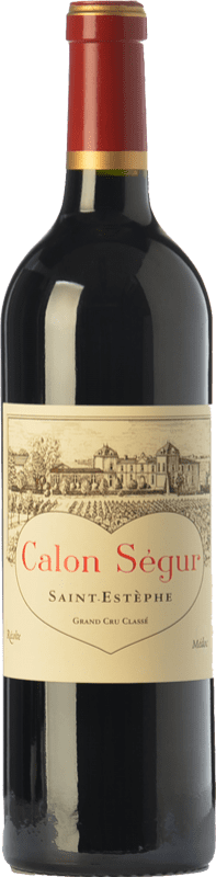 162,95 € 免费送货 | 红酒 Château Calon Ségur 岁 A.O.C. Saint-Estèphe