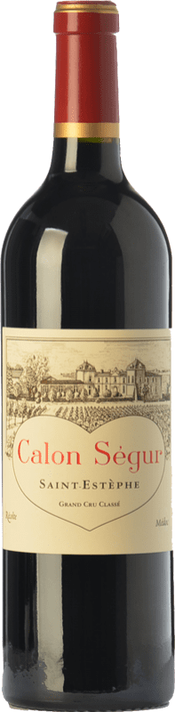 232,95 € Kostenloser Versand | Rotwein Château Calon Ségur Crianza — Kurze Fassreifung A.O.C. Saint-Estèphe