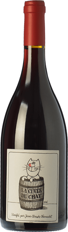 12,95 € Spedizione Gratuita | Vino Rosso Château Cambon Chat Cuvée Giovane A.O.C. Beaujolais