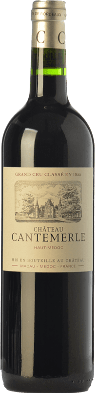 43,95 € | Vino rosso Château Cantemerle Crianza A.O.C. Haut-Médoc bordò Francia Merlot, Cabernet Sauvignon, Cabernet Franc, Petit Verdot 75 cl
