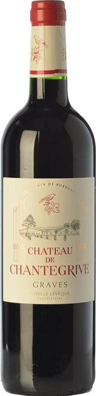 17,95 € | Красное вино Château Chantegrive старения A.O.C. Graves Бордо Франция Merlot, Cabernet Sauvignon 75 cl