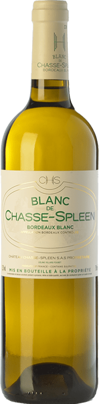 22,95 € | Vinho branco Château Chasse-Spleen Blanc Crianza A.O.C. Bordeaux Bordeaux França Sémillon, Sauvignon 75 cl