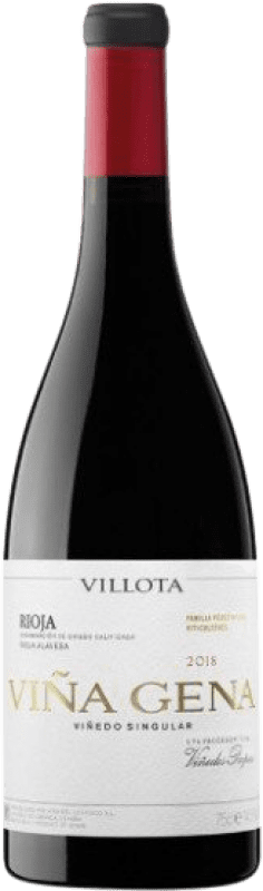 Бесплатная доставка | Красное вино Villota Viña Gena Viñedo Singular D.O.Ca. Rioja Ла-Риоха Испания Tempranillo 75 cl