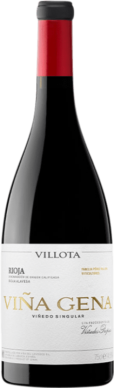 Envoi gratuit | Vin Rouge Villota Viña Gena Viñedo Singular D.O.Ca. Rioja La Rioja Espagne Tempranillo 75 cl