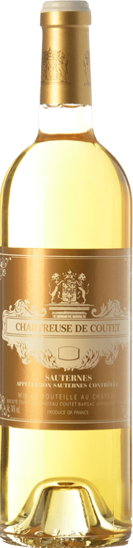 Kostenloser Versand | Süßer Wein Château Coutet La Chartreuse A.O.C. Sauternes Bordeaux Frankreich Sauvignon Weiß, Sémillon, Muscadelle 75 cl