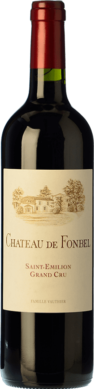 35,95 € | Red wine Château de Fonbel Aged A.O.C. Saint-Émilion Grand Cru Bordeaux France Merlot, Cabernet Sauvignon, Petit Verdot, Carmenère Bottle 75 cl