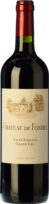 42,95 € | 红酒 Château de Fonbel 岁 A.O.C. Saint-Émilion Grand Cru 波尔多 法国 Merlot, Cabernet Sauvignon, Petit Verdot, Carmenère 75 cl