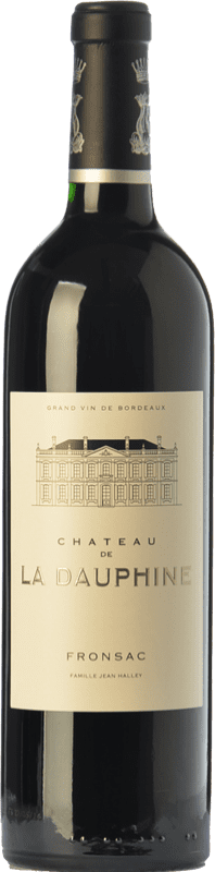 24,95 € Free Shipping | Red wine Château de la Dauphine Crianza A.O.C. Fronsac Bordeaux France Merlot, Cabernet Franc Bottle 75 cl