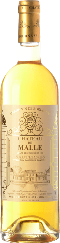 免费送货 | 甜酒 Château de Malle A.O.C. Sauternes 波尔多 法国 Sémillon, Muscadelle, Sauvignon 75 cl