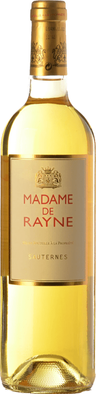 Бесплатная доставка | Сладкое вино Château de Rayne Vigneau Madame de Rayne A.O.C. Sauternes Бордо Франция Sémillon, Sauvignon 75 cl