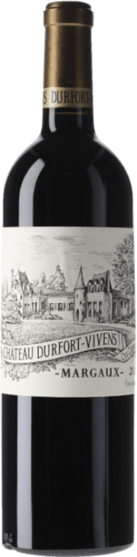 107,95 € | Красное вино Château Durfort Vivens Резерв A.O.C. Margaux Бордо Франция Merlot, Cabernet Sauvignon, Cabernet Franc 75 cl