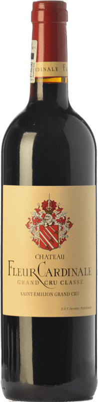 44,95 € Free Shipping | Red wine Château Fleur Cardinale Crianza A.O.C. Saint-Émilion Grand Cru Bordeaux France Merlot, Cabernet Sauvignon, Cabernet Franc Bottle 75 cl