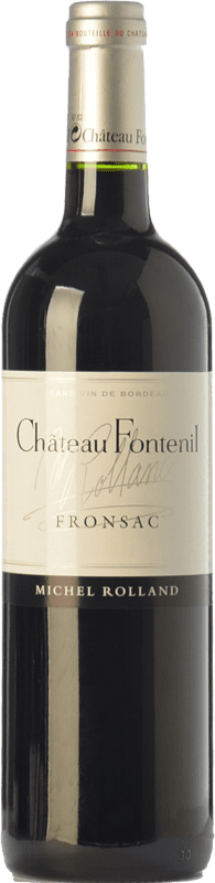 25,95 € | Red wine Château Fontenil Aged A.O.C. Fronsac Bordeaux France Merlot, Cabernet Sauvignon Bottle 75 cl