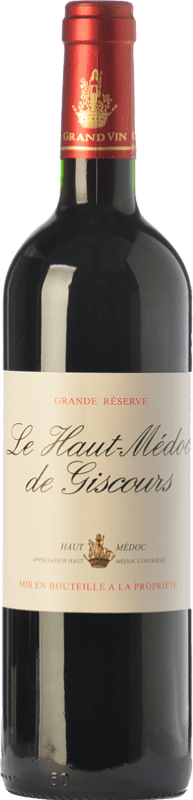 23,95 € | Red wine Château Giscours Le Haut Médoc Crianza A.O.C. Haut-Médoc Bordeaux France Merlot, Cabernet Sauvignon Bottle 75 cl