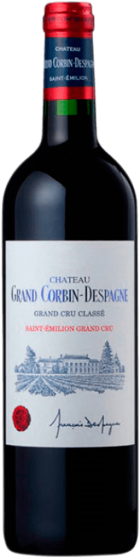 38,95 € | Красное вино Château Grand Corbin-Despagne старения A.O.C. Saint-Émilion Grand Cru Бордо Франция Merlot, Cabernet Sauvignon, Cabernet Franc 75 cl