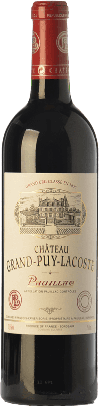 135,95 € 免费送货 | 红酒 Château Grand-Puy-Lacoste 岁 A.O.C. Pauillac