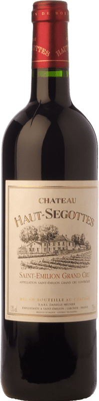 26,95 € | Vino tinto Château Haut-Segottes Crianza A.O.C. Saint-Émilion Burdeos Francia Merlot, Cabernet Franc 75 cl