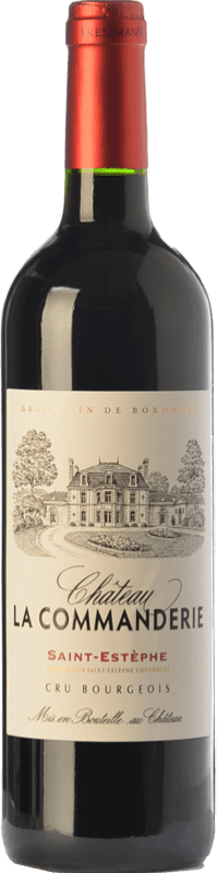 23,95 € | Red wine Château La Commanderie Aged A.O.C. Saint-Estèphe Bordeaux France Merlot, Cabernet Franc 75 cl