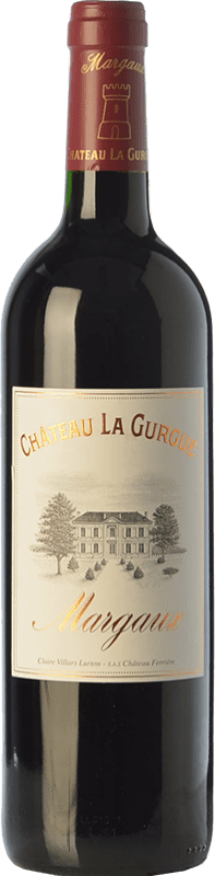 31,95 € | Красное вино Château La Gurgue старения A.O.C. Margaux Бордо Франция Merlot, Cabernet Sauvignon, Petit Verdot 75 cl