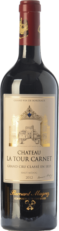 49,95 € | Red wine Château La Tour Carnet Aged A.O.C. Haut-Médoc Bordeaux France Merlot, Cabernet Sauvignon, Cabernet Franc, Petit Verdot 75 cl