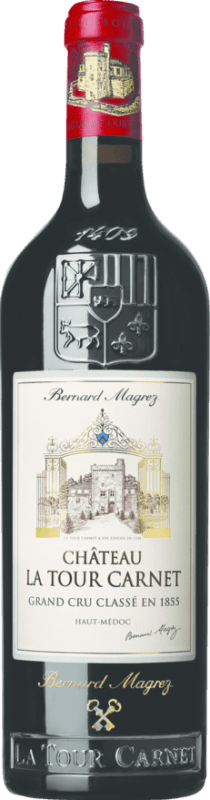 42,95 € | Rotwein Château La Tour Carnet Alterung A.O.C. Haut-Médoc Bordeaux Frankreich Merlot, Cabernet Sauvignon, Cabernet Franc, Petit Verdot 75 cl