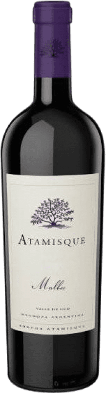 Envío gratis | Vino tinto Tierras Atamisque I.G. Valle de Uco Mendoza Argentina Malbec 75 cl