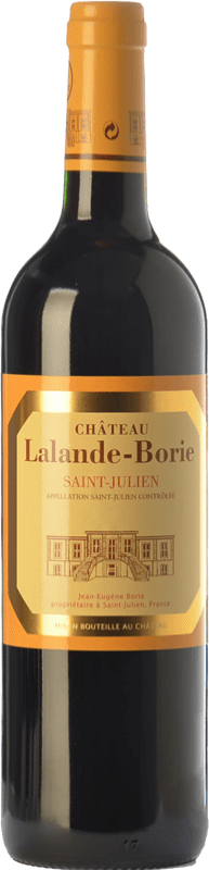 32,95 € | Red wine Château Lalande-Borie Aged A.O.C. Saint-Julien Bordeaux France Merlot, Cabernet Sauvignon, Cabernet Franc 75 cl