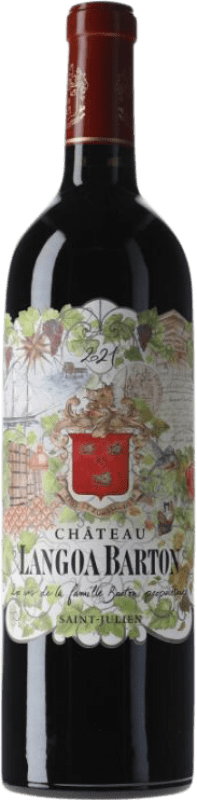 57,95 € | Vinho tinto Château Langoa Barton Crianza A.O.C. Saint-Julien Bordeaux França Merlot, Cabernet Sauvignon, Cabernet Franc 75 cl