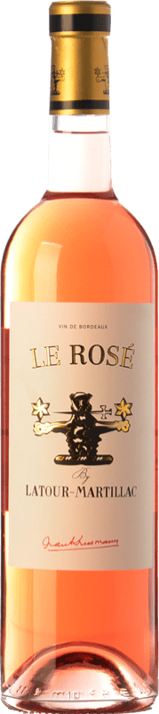 9,95 € | Rosé wine Château Latour-Martillac Le Rosé A.O.C. Bordeaux Rosé Bordeaux France Cabernet Sauvignon 75 cl