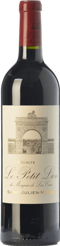 64,95 € | Red wine Château Léoville Las Cases Le Petit Lion A.O.C. Saint-Julien Bordeaux France Merlot, Cabernet Sauvignon Bottle 75 cl