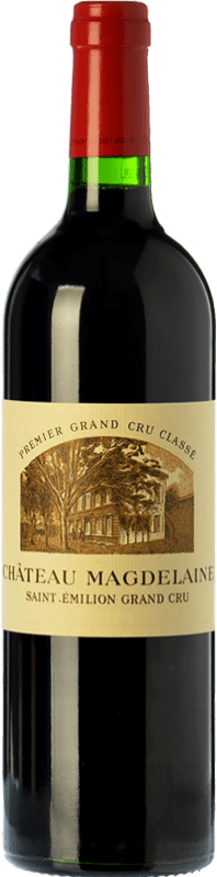 123,95 € | Vino rosso Château Magdelaine Crianza A.O.C. Saint-Émilion Grand Cru bordò Francia Merlot, Cabernet Franc 75 cl