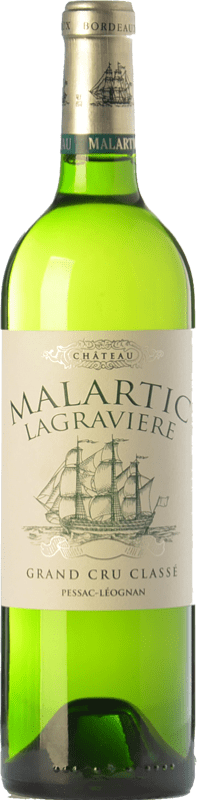 68,95 € | White wine Château Malartic-Lagravière Blanc Aged A.O.C. Pessac-Léognan Bordeaux France Sauvignon White, Sémillon 75 cl