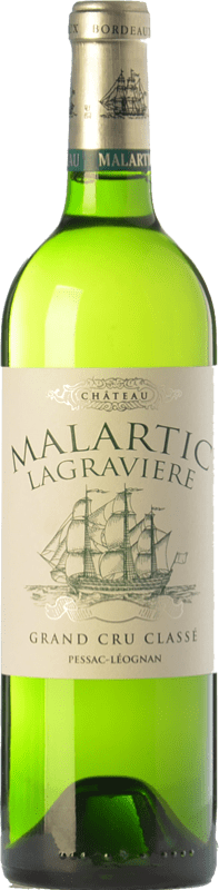 68,95 € Бесплатная доставка | Белое вино Château Malartic-Lagravière Blanc старения A.O.C. Pessac-Léognan