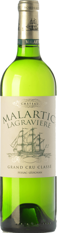 109,95 € Envío gratis | Vino Blanco Château Malartic-Lagravière Crianza A.O.C. Pessac-Léognan