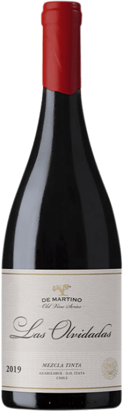 Free Shipping | Red wine De Martino Old Vines Las Olvidadas I.G. Valle del Itata Itata Valley Chile 75 cl