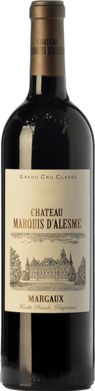 54,95 € Free Shipping | Red wine Château Marquis d'Alesme Becker Crianza A.O.C. Margaux Bordeaux France Merlot, Cabernet Sauvignon, Petit Verdot Bottle 75 cl