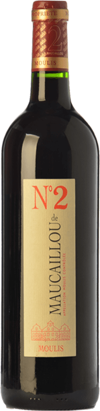 16,95 € | Red wine Château Maucaillou Nº 2 Aged A.O.C. Moulis-en-Médoc Bordeaux France Merlot, Cabernet Sauvignon, Petit Verdot 75 cl