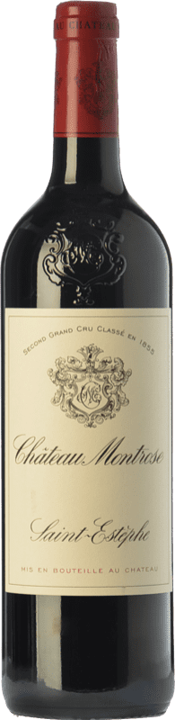 218,95 € Free Shipping | Red wine Château Montrose Crianza A.O.C. Saint-Estèphe Bordeaux France Merlot, Cabernet Sauvignon, Cabernet Franc, Petit Verdot Bottle 75 cl